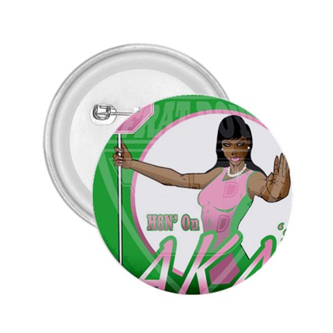 aka Stop H8N on AKA s 2.25  Button from ArtsNow.com Front