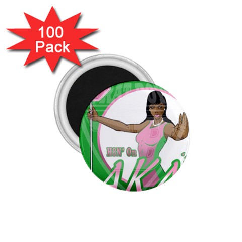 aka Stop H8N on AKA s 1.75  Magnet (100 pack)  from ArtsNow.com Front