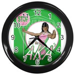 aka Stop H8N on AKA s Wall Clock (Black)