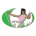 aka Stop H8N on AKA s Magnet (Oval)