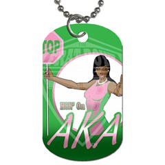 aka Stop H8N on AKA s Dog Tag (Two Sides) from ArtsNow.com Front