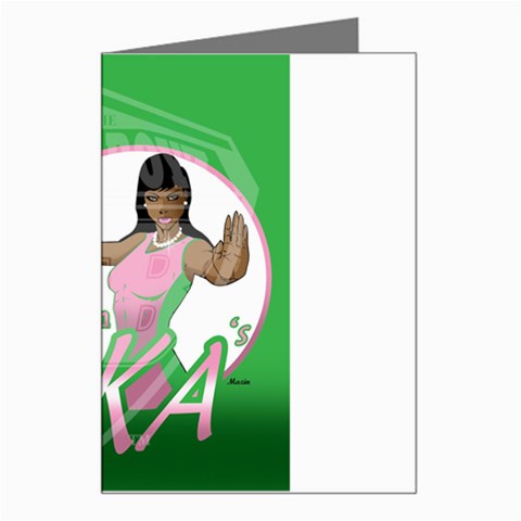 aka Stop H8N on AKA s Greeting Card from ArtsNow.com Left