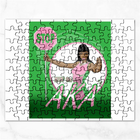 aka Stop H8N on AKA s Jigsaw Puzzle (Rectangular) from ArtsNow.com Front