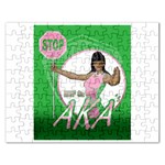 aka Stop H8N on AKA s Jigsaw Puzzle (Rectangular)