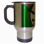 aka Stop H8N on AKA s Travel Mug (Silver Gray)