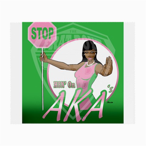 aka Stop H8N on AKA s Glasses Cloth (Small) from ArtsNow.com Front