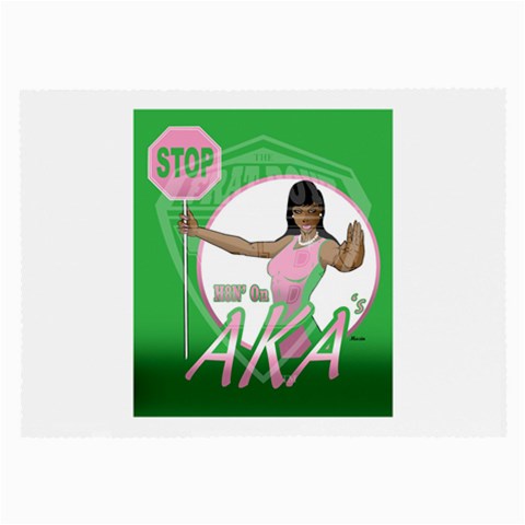 aka Stop H8N on AKA s Glasses Cloth (Large) from ArtsNow.com Front
