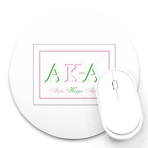 aka slide21 Round Mousepad from ArtsNow.com Front