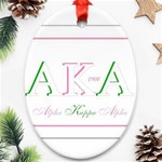aka slide21 Ornament (Oval)