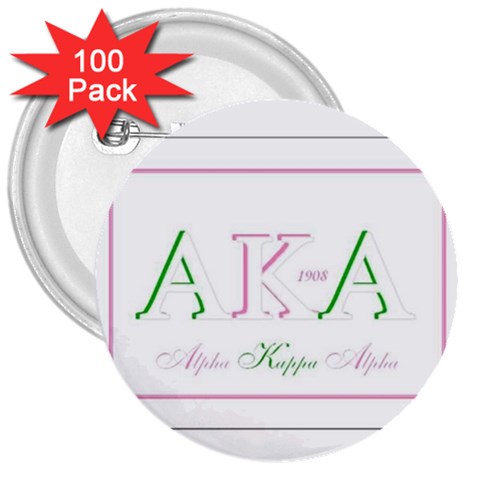 aka slide21 3  Button (100 pack) from ArtsNow.com Front