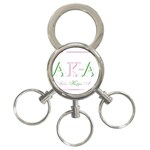 aka slide21 3-Ring Key Chain