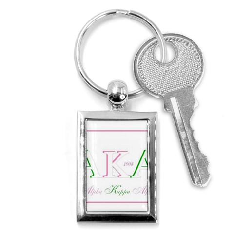 aka slide21 Key Chain (Rectangle) from ArtsNow.com Front