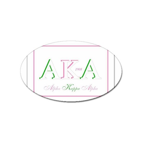 aka slide21 Sticker Oval (10 pack) from ArtsNow.com Front