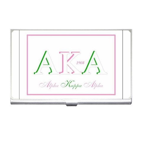 aka slide21 Business Card Holder from ArtsNow.com Front