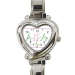 aka slide21 Heart Italian Charm Watch