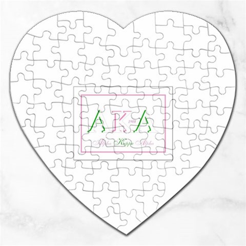 aka slide21 Jigsaw Puzzle (Heart) from ArtsNow.com Front