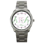 aka slide21 Sport Metal Watch