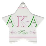 aka slide21 Star Ornament (Two Sides)