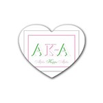 aka slide21 Rubber Heart Coaster (4 pack)