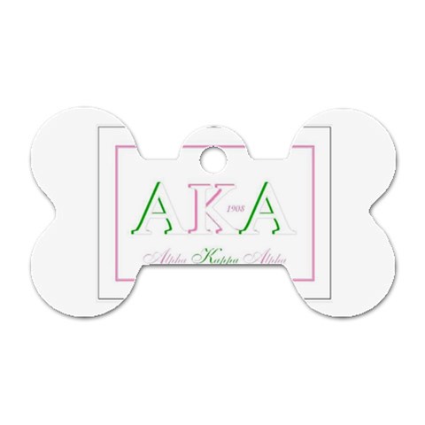 aka slide21 Dog Tag Bone (One Side) from ArtsNow.com Front