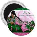 AKA Queen Of All Sororities 3  Magnet