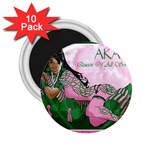AKA Queen Of All Sororities 2.25  Magnet (10 pack)