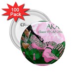 AKA Queen Of All Sororities 2.25  Button (100 pack)