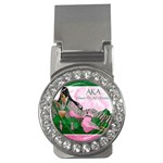 AKA Queen Of All Sororities Money Clip (CZ)
