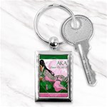 AKA Queen Of All Sororities Key Chain (Rectangle)