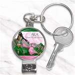 AKA Queen Of All Sororities Nail Clippers Key Chain