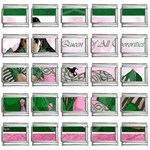 AKA Queen Of All Sororities 9mm Italian Charm (25 pack)