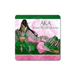 AKA Queen Of All Sororities Magnet (Square)