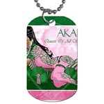 AKA Queen Of All Sororities Dog Tag (One Side)