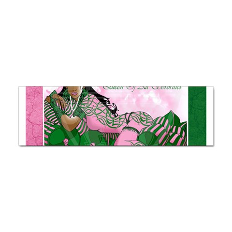 AKA Queen Of All Sororities Sticker Bumper (100 pack) from ArtsNow.com Front