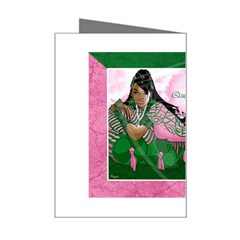 AKA Queen Of All Sororities Mini Greeting Card from ArtsNow.com Right