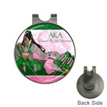 AKA Queen Of All Sororities Golf Ball Marker Hat Clip