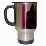 AKA Queen Of All Sororities Travel Mug (Silver Gray)