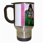 AKA Queen Of All Sororities Travel Mug (White)