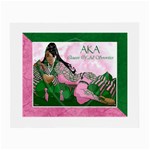 AKA Queen Of All Sororities Glasses Cloth (Small)