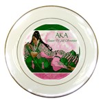 AKA Queen Of All Sororities Porcelain Plate