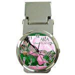 AKA Queen Of All Sororities Money Clip Watch