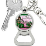 AKA Queen Of All Sororities Bottle Opener Key Chain