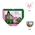 AKA Queen Of All Sororities Playing Cards (Heart)
