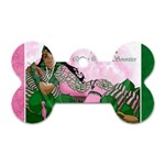 AKA Queen Of All Sororities Dog Tag Bone (Two Sides)