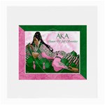 AKA Queen Of All Sororities Glasses Cloth (Medium)