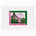 AKA Queen Of All Sororities Glasses Cloth (Large)
