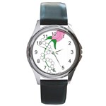 aka pearls Round Metal Watch