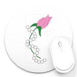 aka pearls Round Mousepad