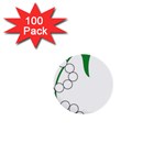 aka pearls 1  Mini Button (100 pack) 
