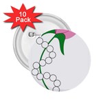 aka pearls 2.25  Button (10 pack)